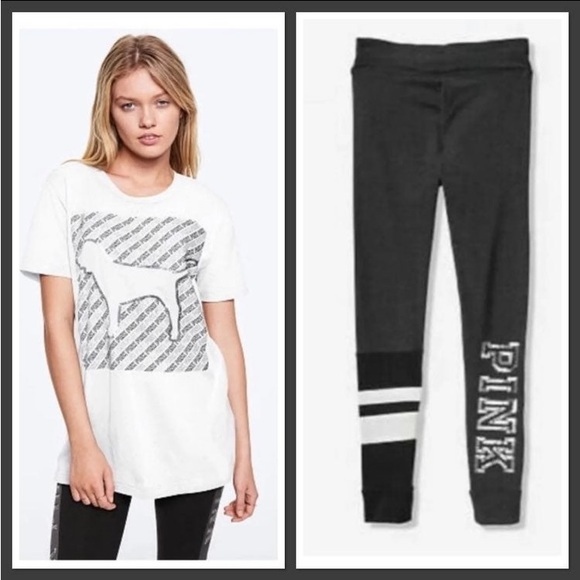 NWT VS PINK MEDIUM BLING SET - Picture 9 of 10